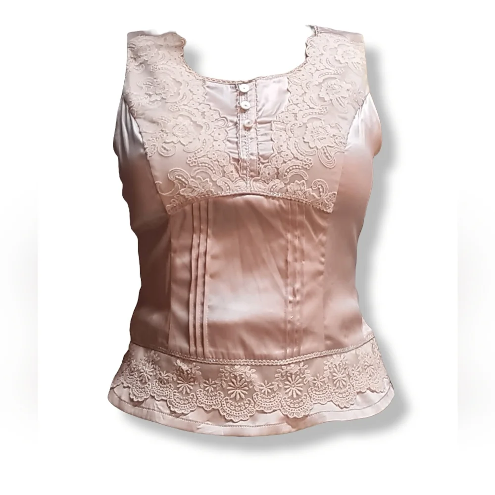 Size- S, compagna pink crop top for women - Picture 2 of 5